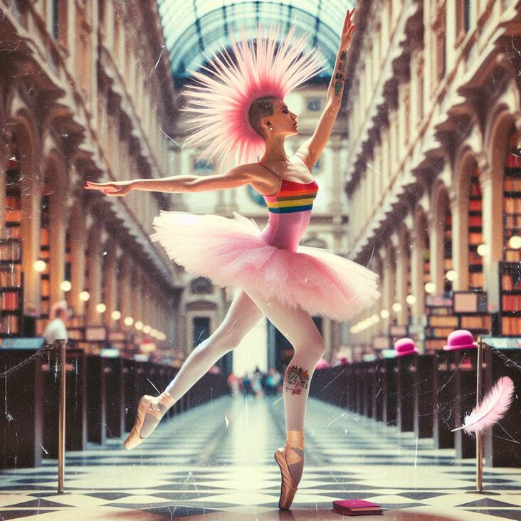 #PinkTutuMilan Wednesday 2027-05-05 ballet blog from Milano Italia
