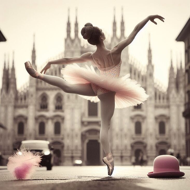 #PinkTutuMilan Wednesday 2028-08-09 ballet blog from Milano Italia