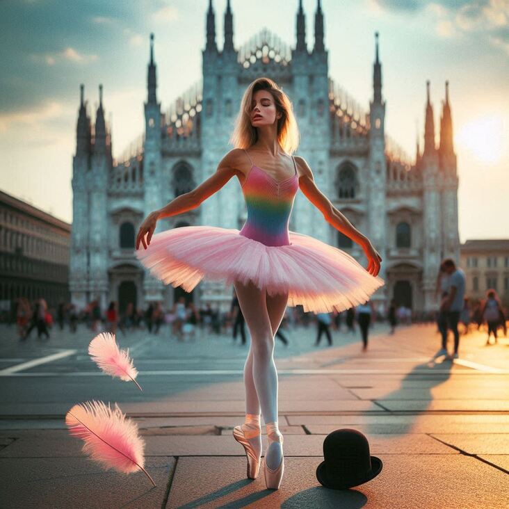 #PinkTutuMilan Wednesday 2029-08-15 ballet blog from Milano Italia