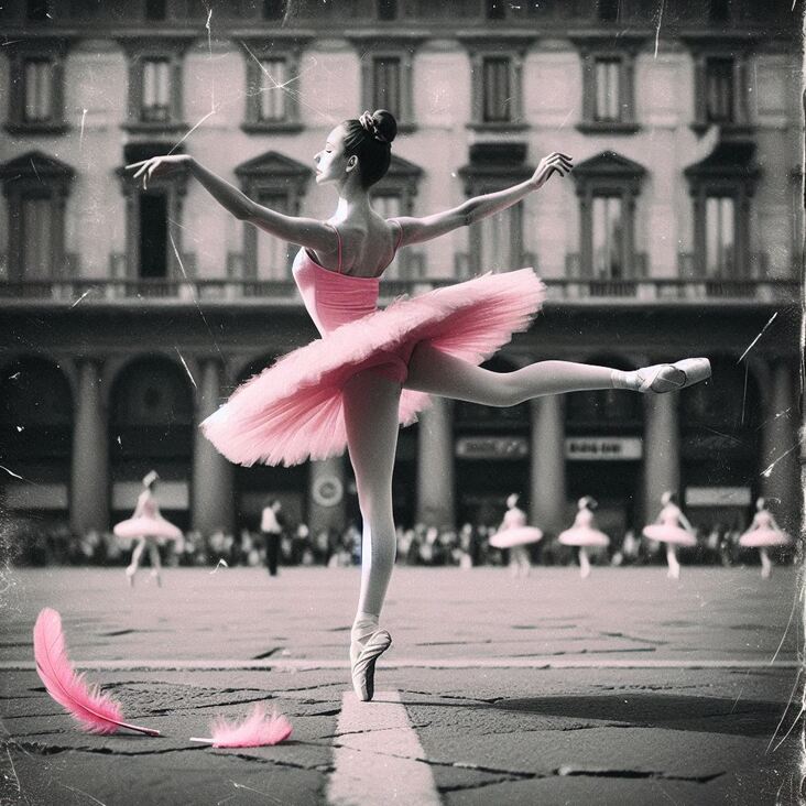 #PinkTutuMilan Wednesday 2000-08-02 ballet blog from Milano Italia