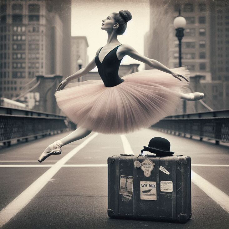 #PinkTutuBlogNYC Monday 2017-09-11 she danced in New York City