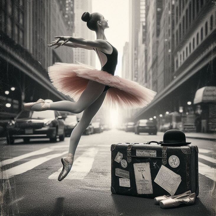 #PinkTutuBlogNYC Monday 2019-07-29 she danced in New York City