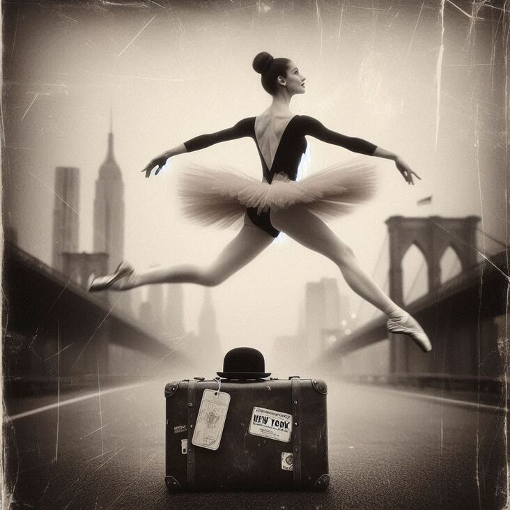 #PinkTutuBlogNYC Monday 2025-09-01 she danced in New York City