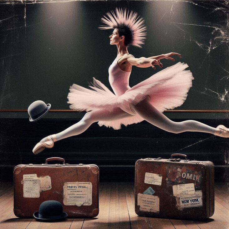 #PinkTutuBlogNYC Monday 2025-09-15 she danced in New York City