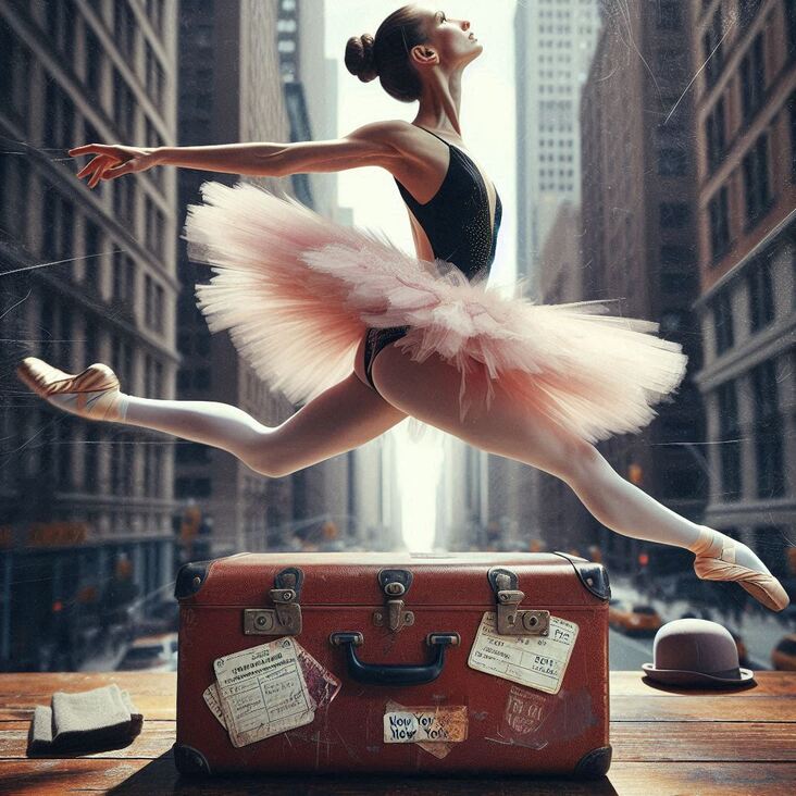 #PinkTutuBlogNYC Monday 2025-09-22 she danced in New York City