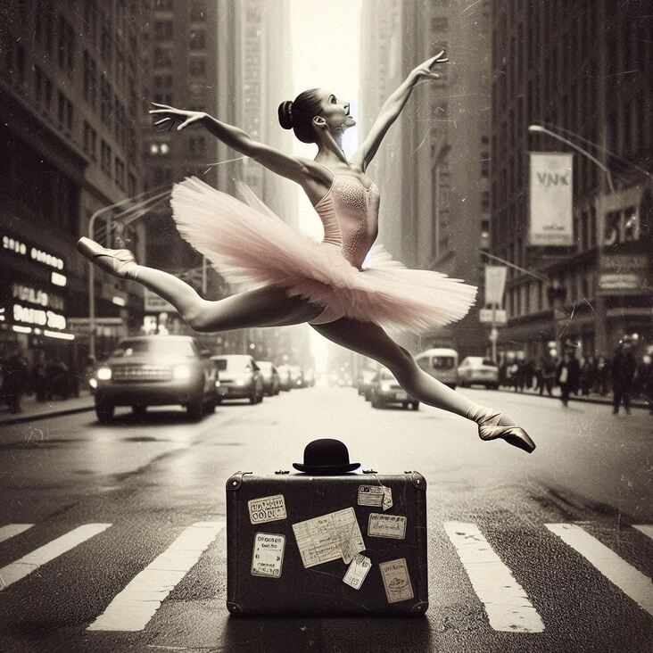 #PinkTutuBlogNYC Monday 2025-10-06 she danced in New York City