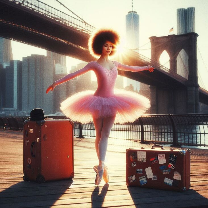 #PinkTutuBlogNYC Monday 2025-10-13 she danced in New York City