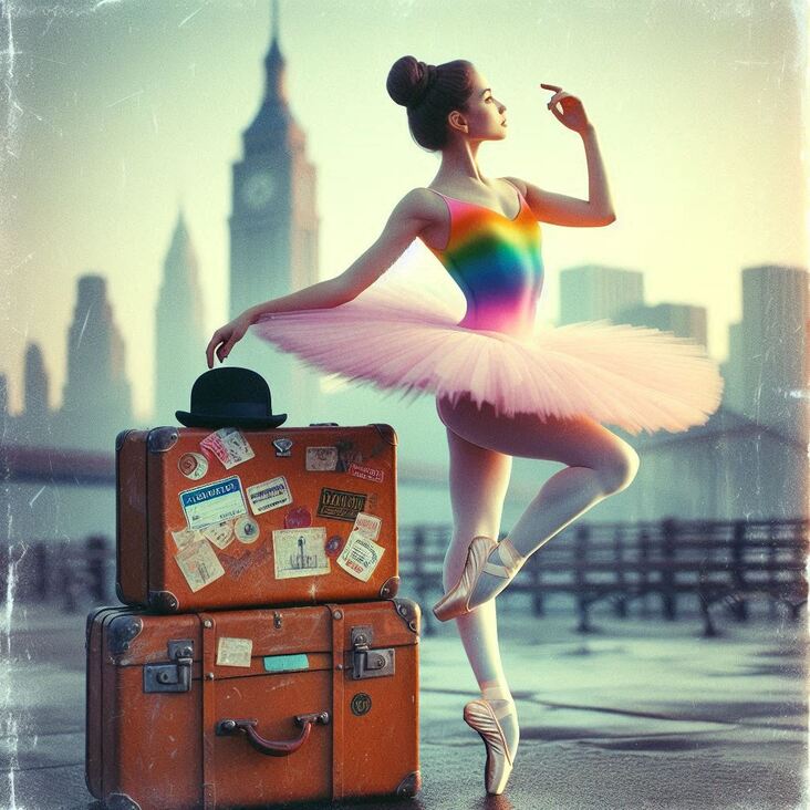 #PinkTutuBlogNYC Monday 2025-10-20 she danced in New York City