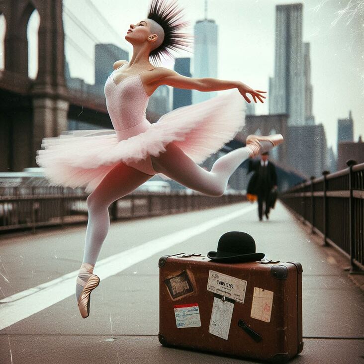 #PinkTutuBlogNYC Monday 2025-11-24 she danced in New York City