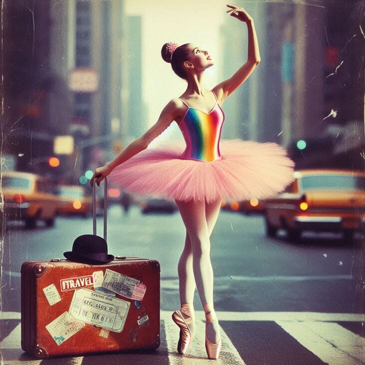 #PinkTutuBlogNYC Monday 2025-12-15 she danced in New York City