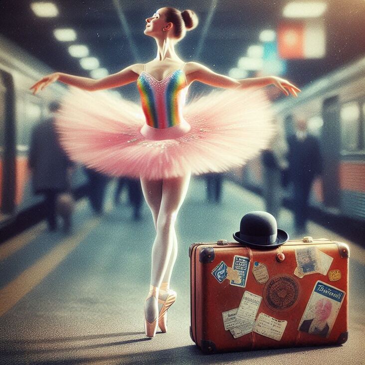 #PinkTutuBlogNYC Monday 2025-12-29 she danced in New York City