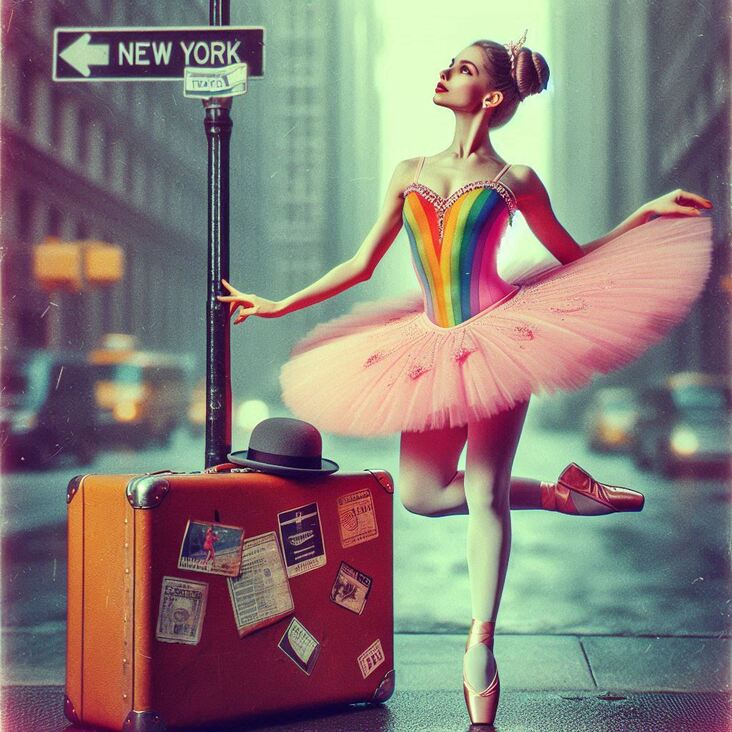 #PinkTutuBlogNYC Monday 2026-01-05 she danced in New York City