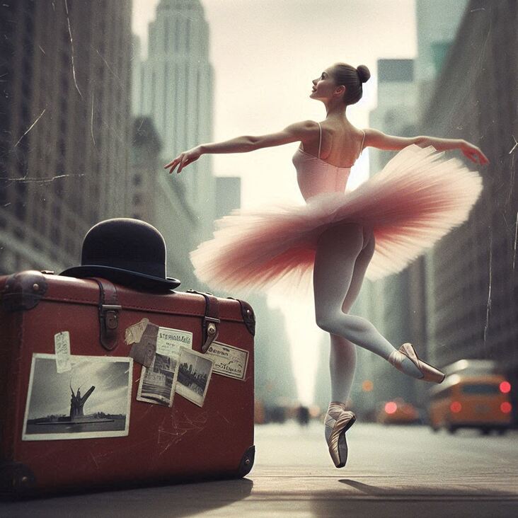 #PinkTutuBlogNYC Monday 2026-03-23 she danced in New York City