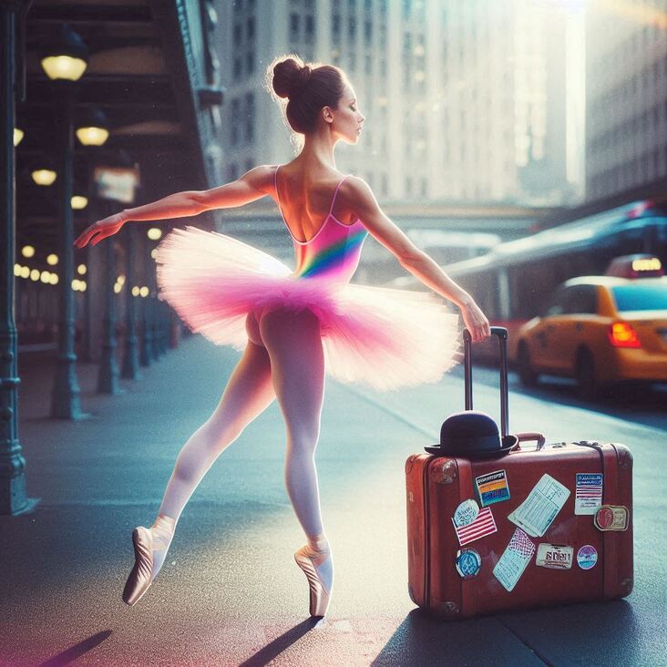 #PinkTutuBlogNYC Monday 2026-03-30 she danced in New York City