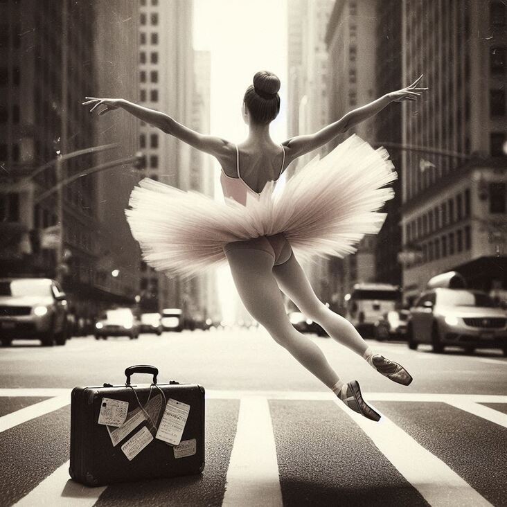 #PinkTutuBlogNYC Monday 2026-04-13 she danced in New York City