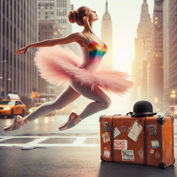 #PinkTutuBlogNYC Monday 2026-06-29 she danced in New York City