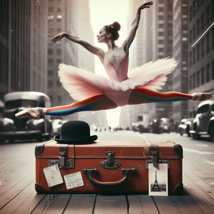 #PinkTutuBlogNYC Monday 2026-09-21 she danced in New York City