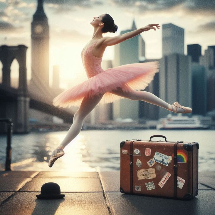 #PinkTutuBlogNYC Monday 2026-10-05 she danced in New York City