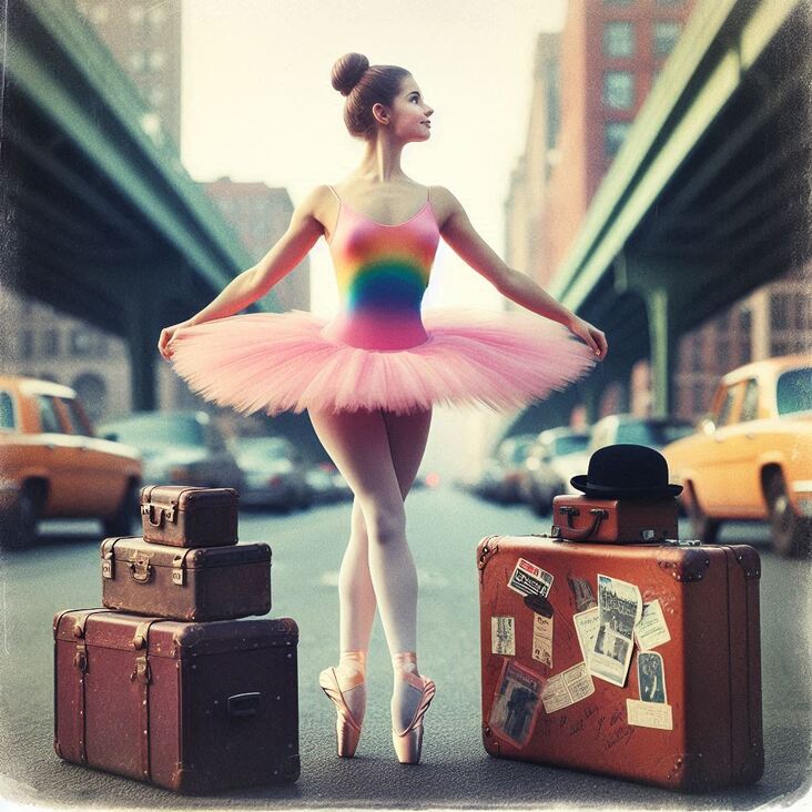 #PinkTutuBlogNYC Monday 2026-10-12 she danced in New York City