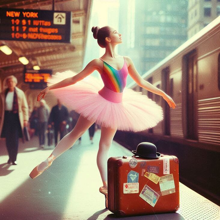 #PinkTutuBlogNYC Monday 2026-11-16 she danced in New York City