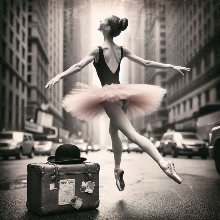 #PinkTutuBlogNYC Monday 2027-01-18 she danced in New York City