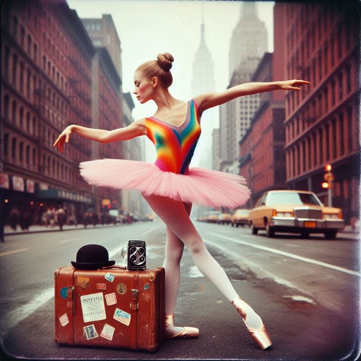 #PinkTutuBlogNYC Monday 2027-01-25 she danced in New York City