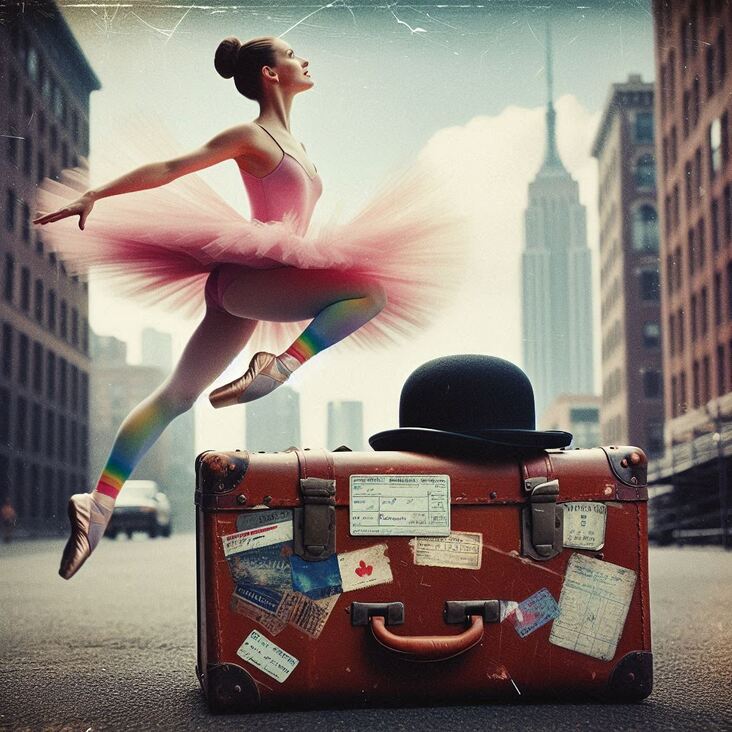 #PinkTutuBlogNYC Monday 2027-12-20 she danced in New York City