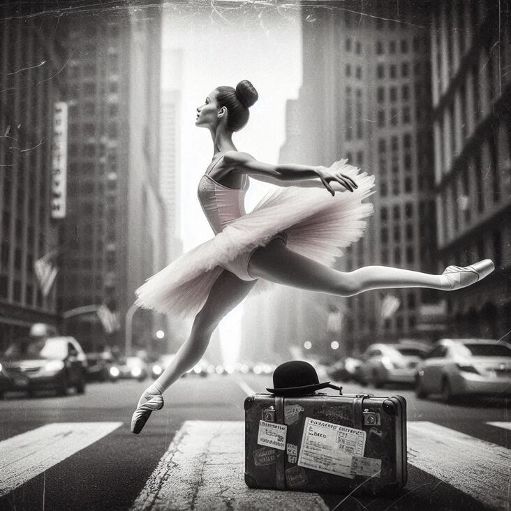 #PinkTutuBlogNYC Monday 2028-05-29 she danced in New York City