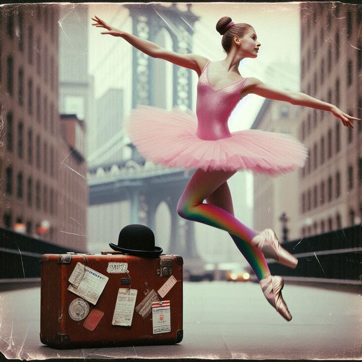 #PinkTutuBlogNYC Monday 2028-06-12 she danced in New York City