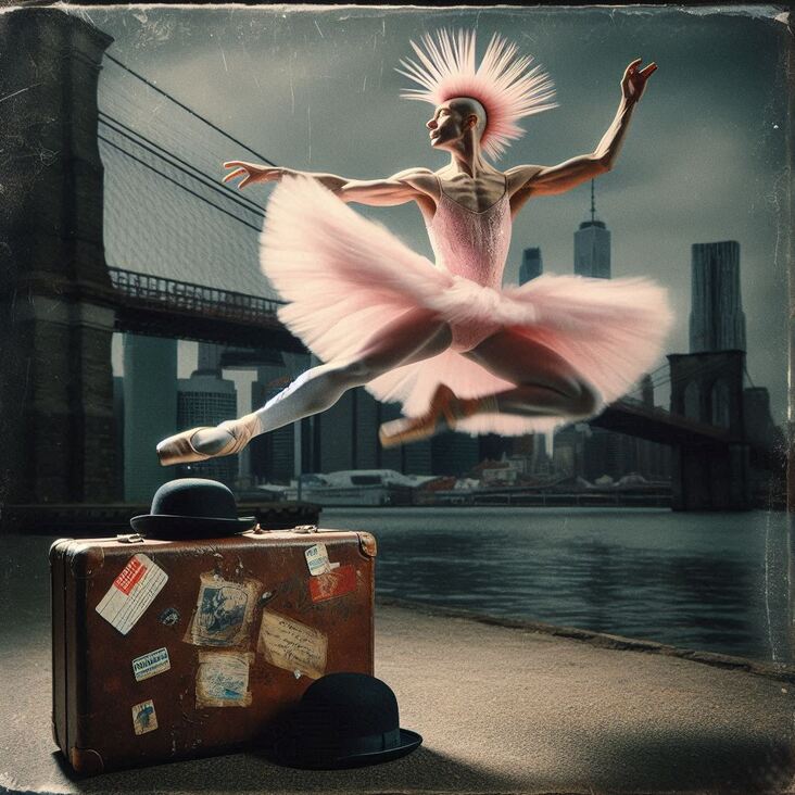 #PinkTutuBlogNYC Monday 2028-08-07 she danced in New York City