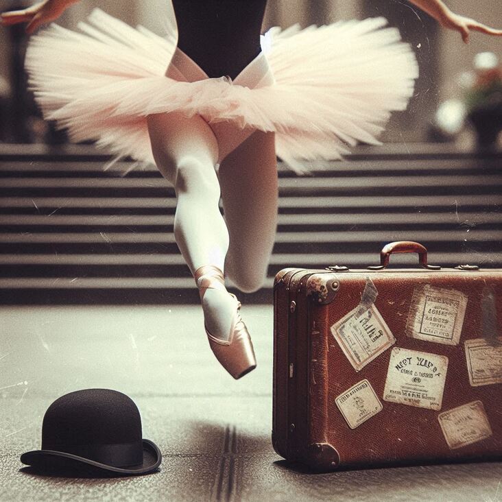 #PinkTutuBlogNYC Monday 2029-02-26 she danced in New York City
