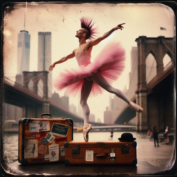 #PinkTutuBlogNYC Monday 1999-03-29 she danced in New York City