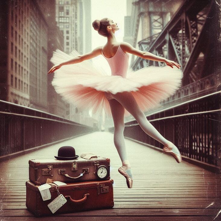 #PinkTutuBlogNYC Monday 1998-04-20 she danced in New York City