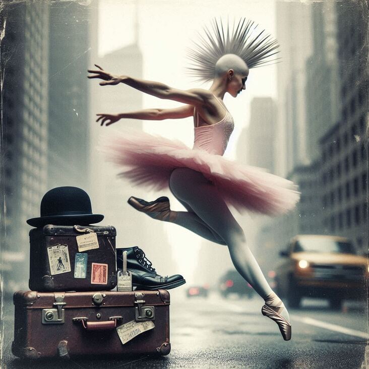 #PinkTutuBlogNYC Monday 1999-05-03 she danced in New York City