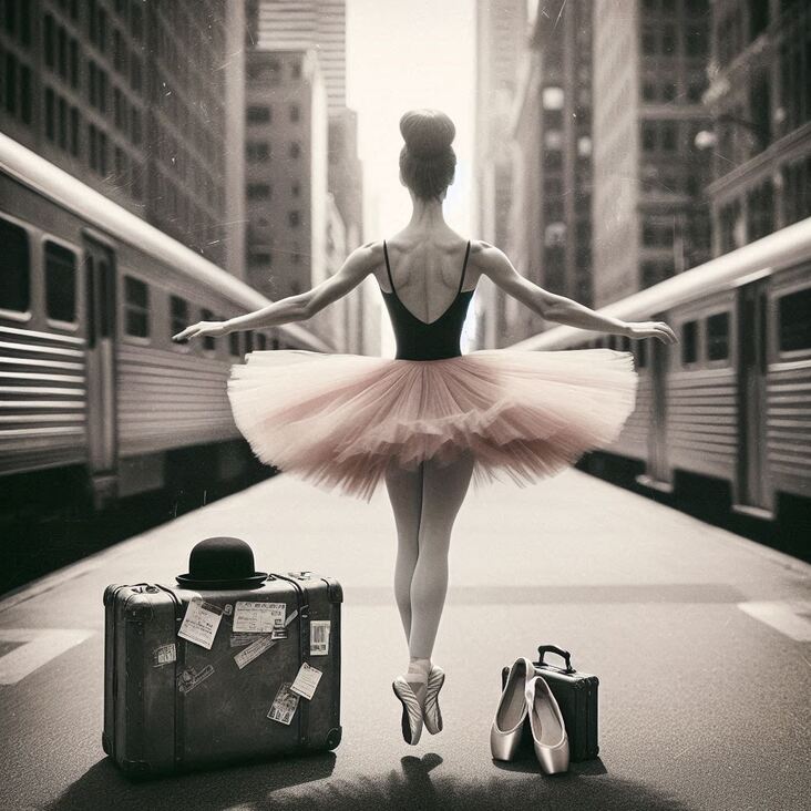 #PinkTutuBlogNYC Monday 2000-08-14 she danced in New York City