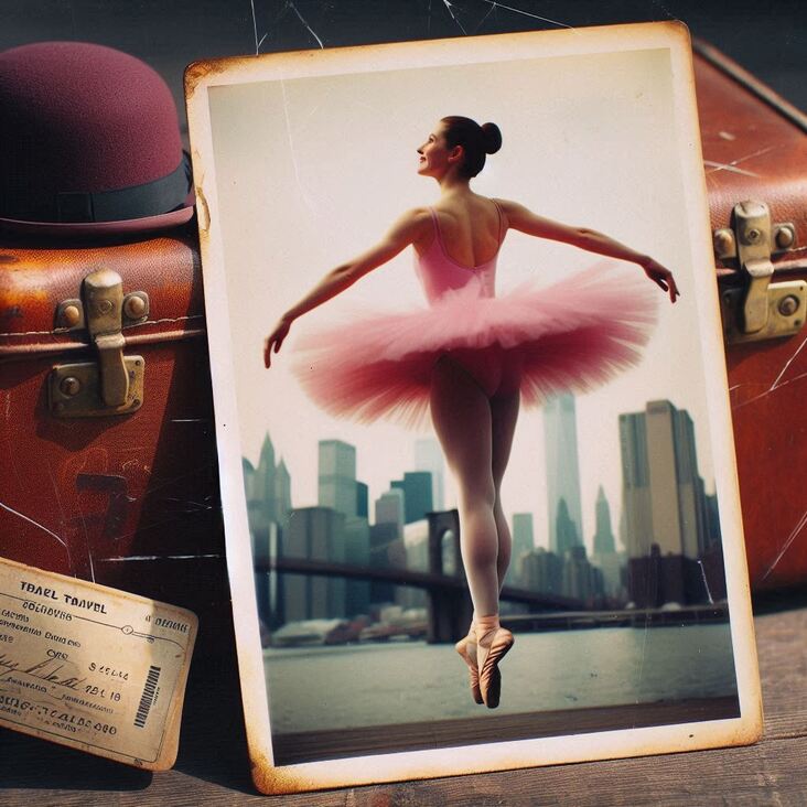 #PinkTutuBlogNYC Monday 2002-02-18 she danced in New York City