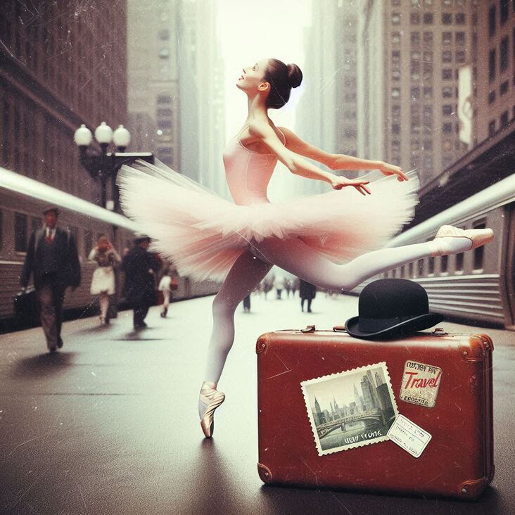 #PinkTutuBlogNYC Monday 2002-02-25 she danced in New York City