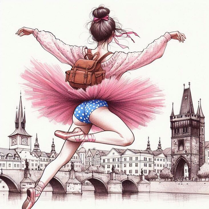 #PinkTutuPrague Ballet in Prague 2018-07-18