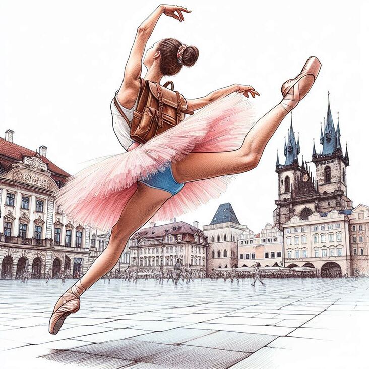 #PinkTutuPrague Ballet in Prague 2018-07-25