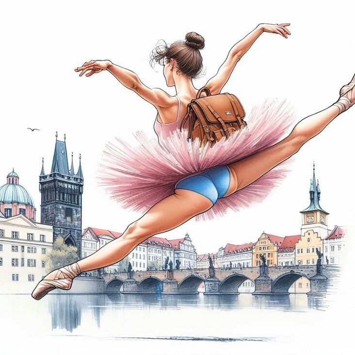 #PinkTutuPrague Ballet in Prague 2020-08-26