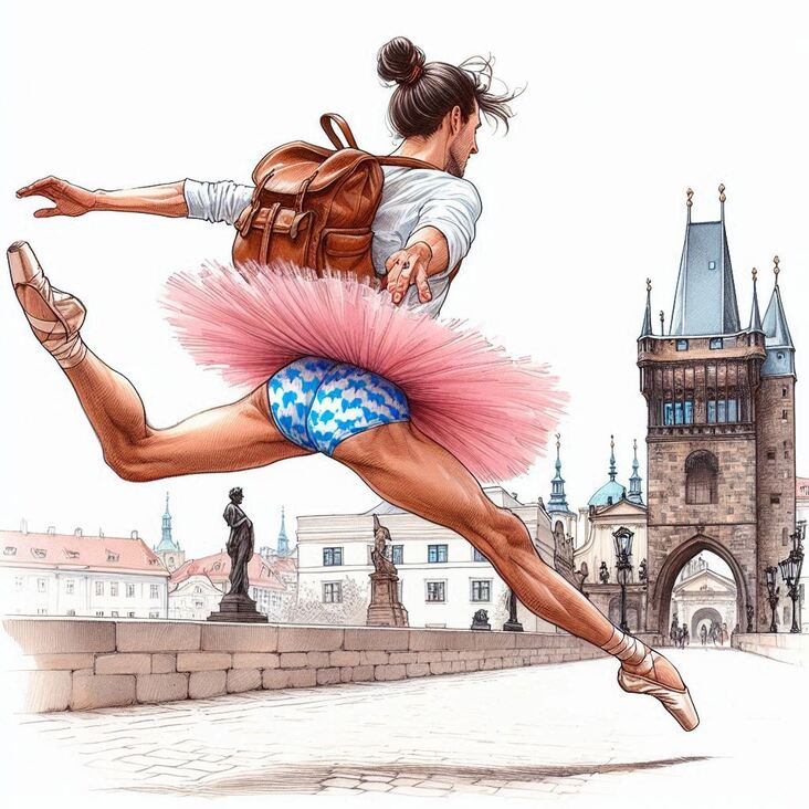 #PinkTutuPrague Ballet in Prague 1998-04-15