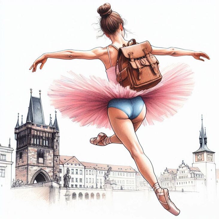 #PinkTutuPrague Ballet in Prague 2002-09-18