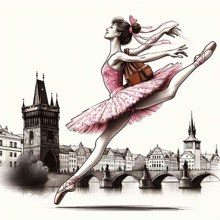 #PinkTutuPrague Ballet in Prague 2003-06-04