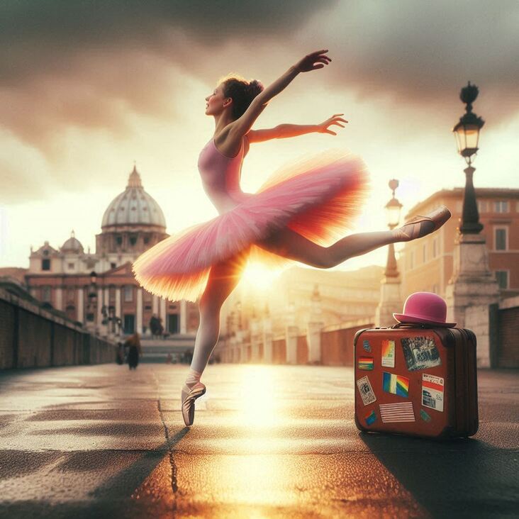 #PinkTutuRome Wednesday 2020-01-22 exploring Rome Italy