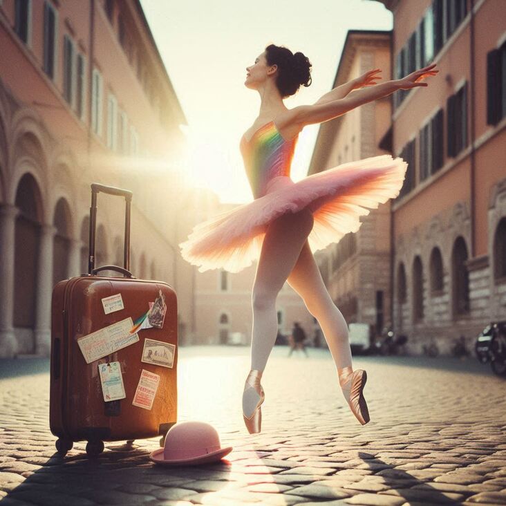 #PinkTutuRome Wednesday 2025-10-01 exploring Rome Italy