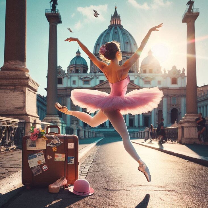 #PinkTutuRome Wednesday 2025-11-12 exploring Rome Italy