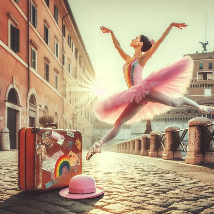 #PinkTutuRome Wednesday 2025-11-19 exploring Rome Italy