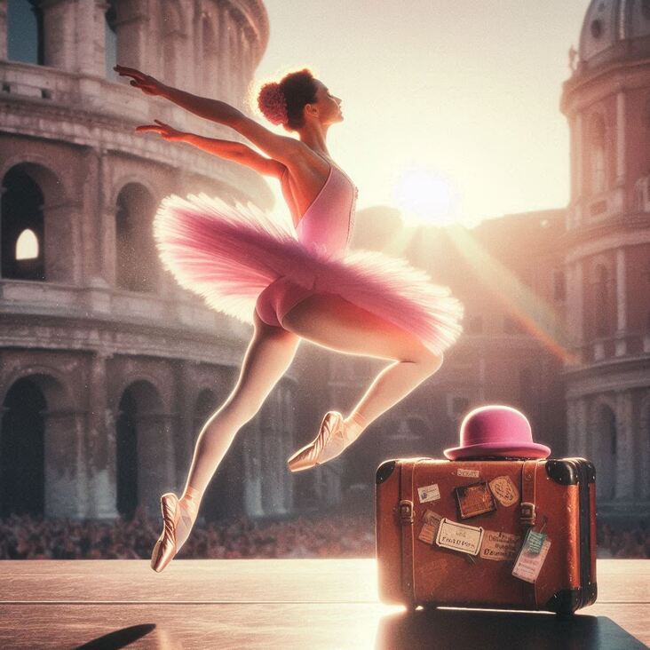 #PinkTutuRome Wednesday 2026-02-11 exploring Rome Italy