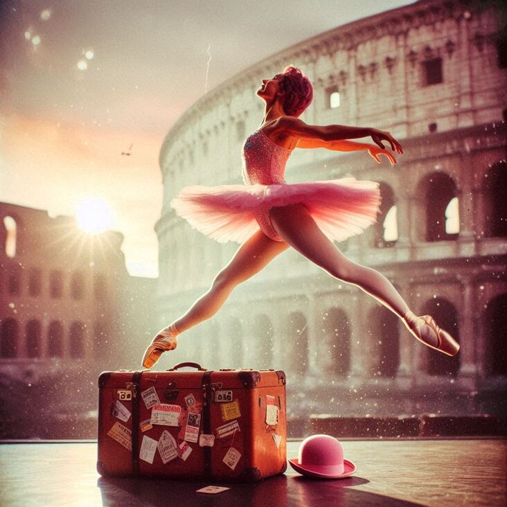 #PinkTutuRome Wednesday 2026-03-18 exploring Rome Italy