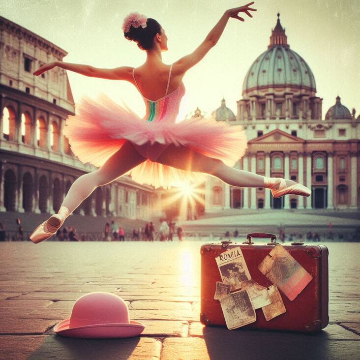 #PinkTutuRome Wednesday 2028-09-27 exploring Rome Italy